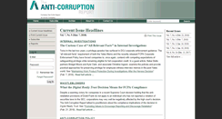 Desktop Screenshot of anti-corruption.com