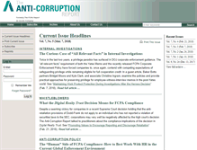 Tablet Screenshot of anti-corruption.com